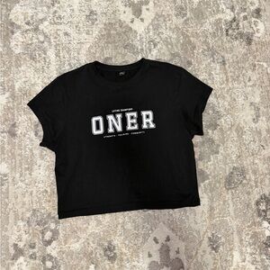 Oner Active Black Graphic Baby T